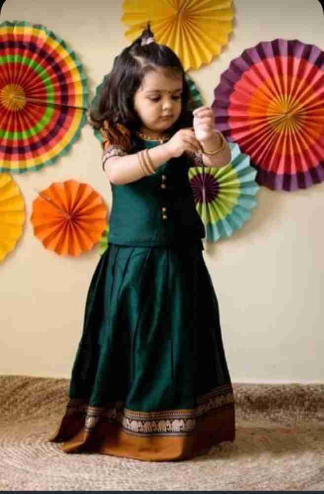 Small girl lehenga design store
