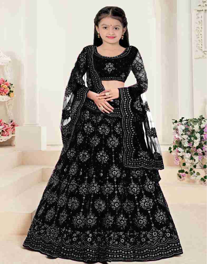 M.KUKADIYA Girls Lehenga Choli Ethnic Wear Embroidered Lehenga Choli and Dupatta Set Price in India Buy M.KUKADIYA Girls Lehenga Choli Ethnic Wear Embroidered Lehenga Choli and Dupatta Set online at F...