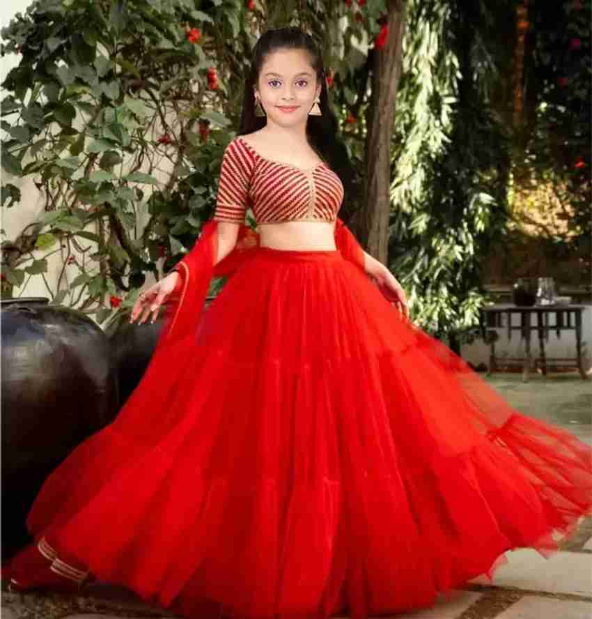 RHET FASHION Girls Lehenga Choli Western Wear Ethnic Wear Embroidered Lehenga Choli and Dupatta Set Price in India Buy RHET FASHION Girls Lehenga Choli Western Wear Ethnic Wear Embroidered Lehenga Cho...