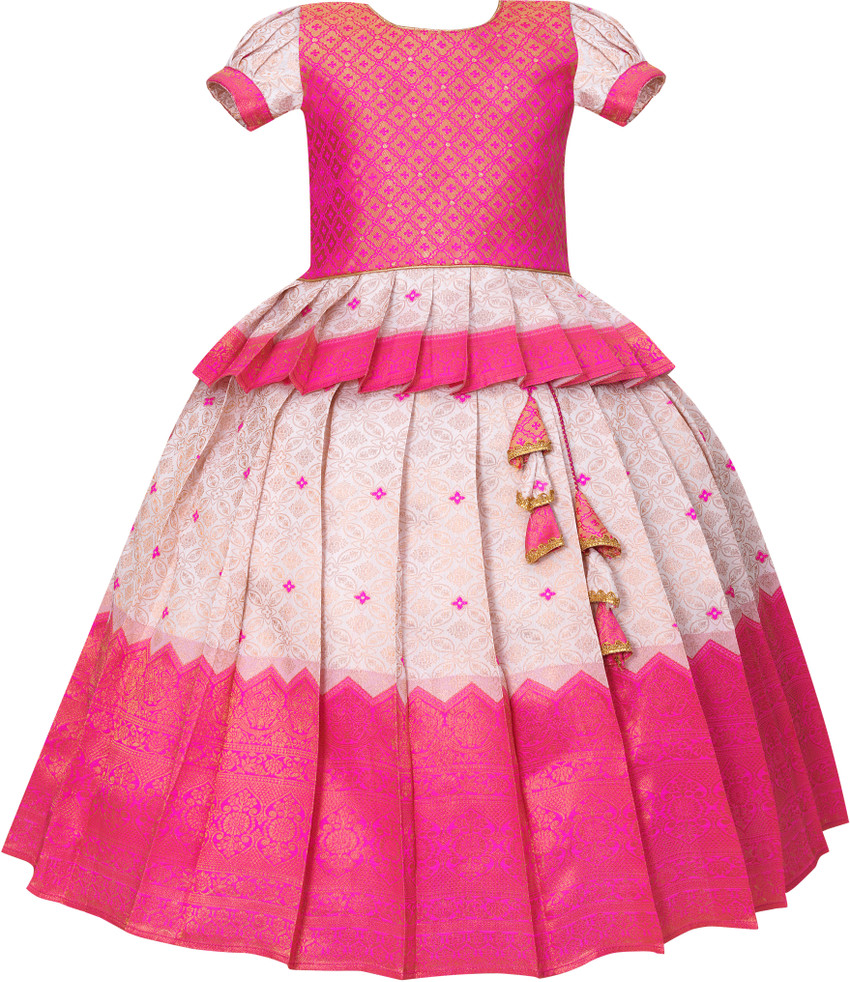 zoswa Girls Lehenga Choli Ethnic Wear Embellished Lehenga Choli