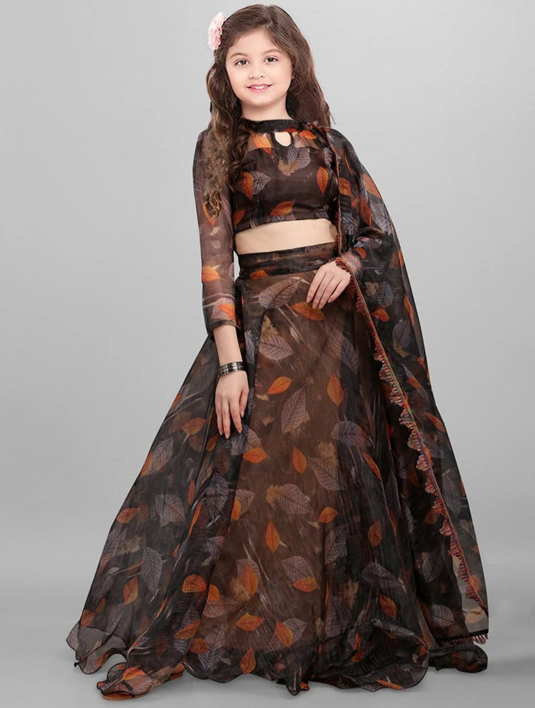 Clothes Shop Girls Lehenga Choli Ethnic Wear Printed Lehenga Crop Top Price in India Buy Clothes Shop Girls Lehenga Choli Ethnic Wear Printed Lehenga Crop Top online at Flipkart