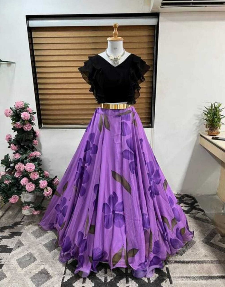 Flipkart party wear on sale lehenga