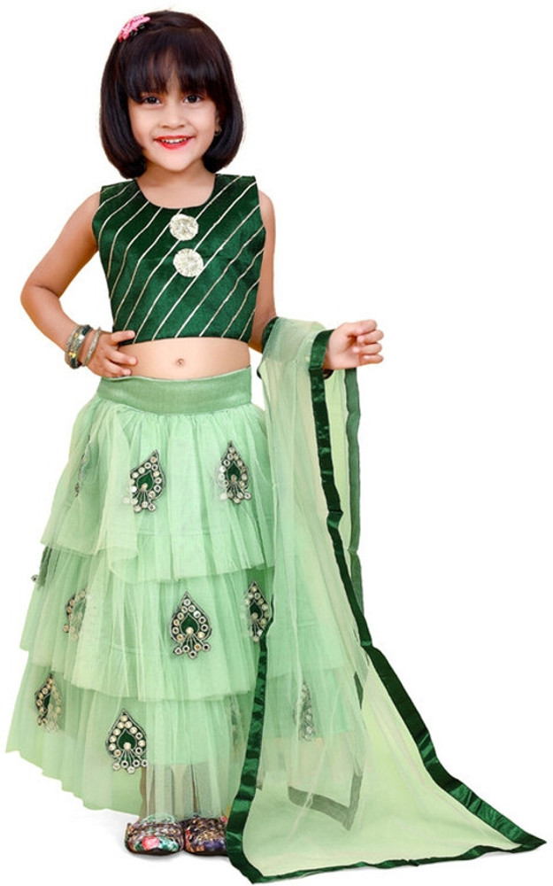 Wishmaster Girls Lehenga Choli Ethnic Wear Embroidered Lehenga Choli Price in India Buy Wishmaster Girls Lehenga Choli Ethnic Wear Embroidered Lehenga Choli online at Flipkart