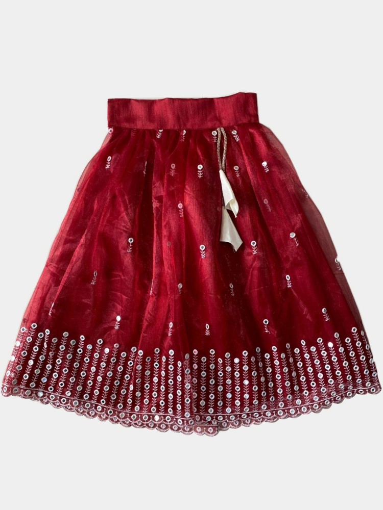 Maroon 2024 skirt 9mm