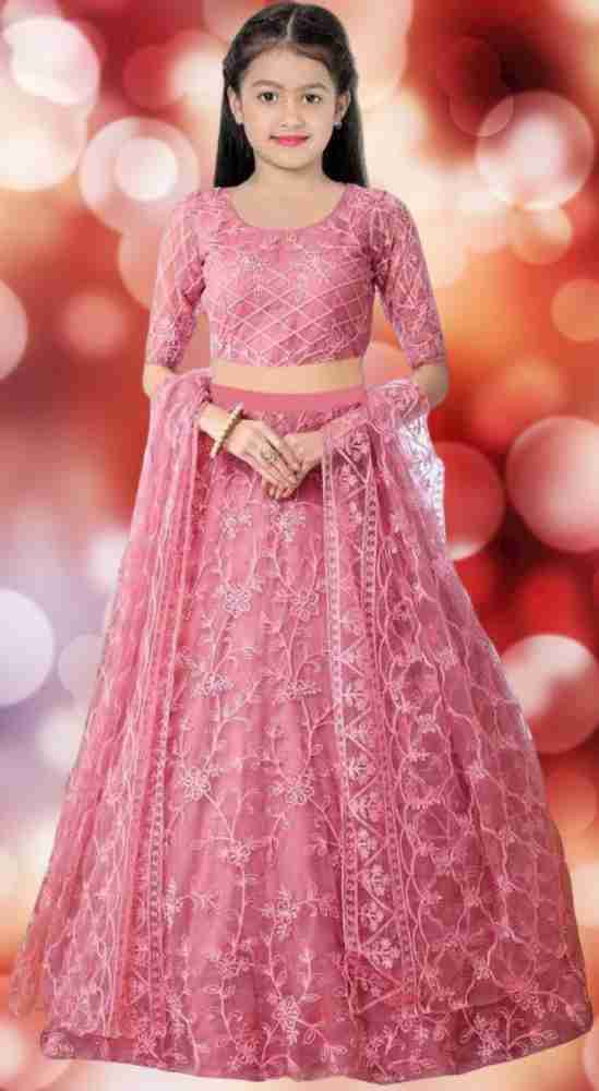 RHET FASHION Girls Lehenga Choli Party Wear Self Design Lehenga Choli and Dupatta Set Price in India Buy RHET FASHION Girls Lehenga Choli Party Wear Self Design Lehenga Choli and Dupatta