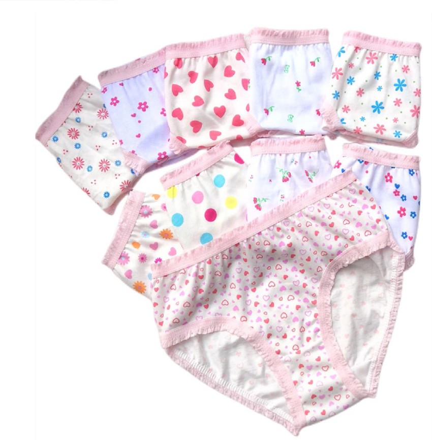 Buy Savage Girls Cotton Panties for 5 to 6 years old with Inner
