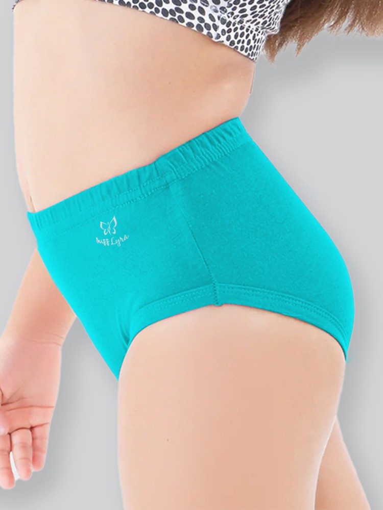 Buy Lyra Assorted Color Cotton Bikini Panties - Pack Of 8 for