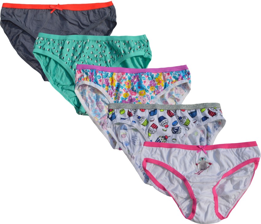 Hanes Girls Underwear Size 12 Bikini Tagless Cotton 14-Pack Soft Waistband  New