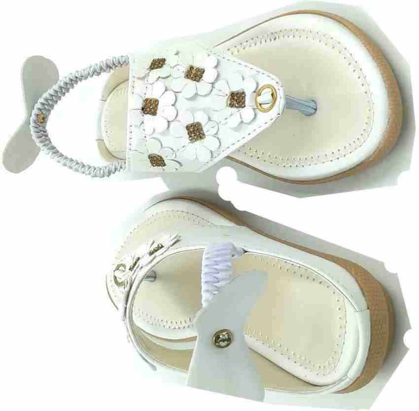 Infant girls white sandals hot sale