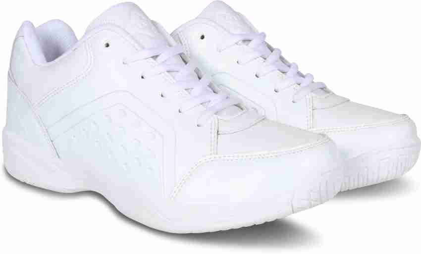 Nivia white clearance school shoes