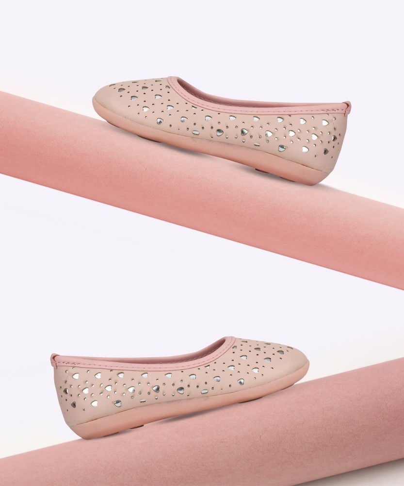 DISNEY Girls Slip on Ballerinas