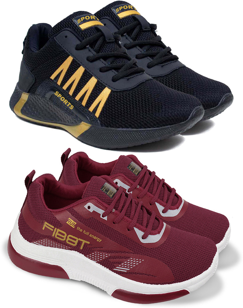 World Wear Footwear Boys Lace Running Shoes