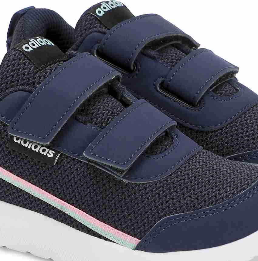 Adidas Kids Boys Girls Velcro Running Shoes