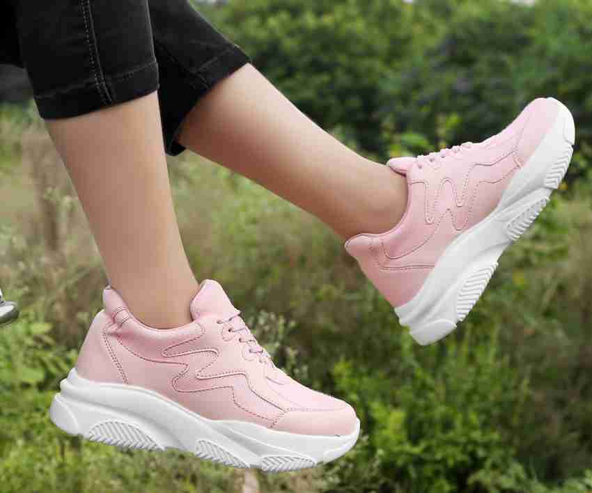 Layasa Casual Sneakers White Shoes For Girls And Sneakers For Women