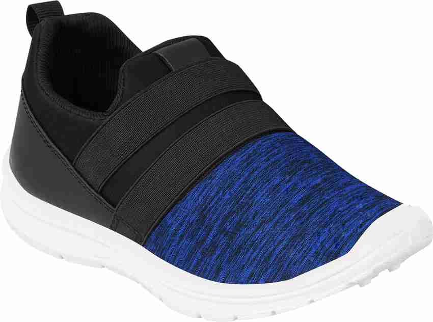 Royal blue slip on sneakers store
