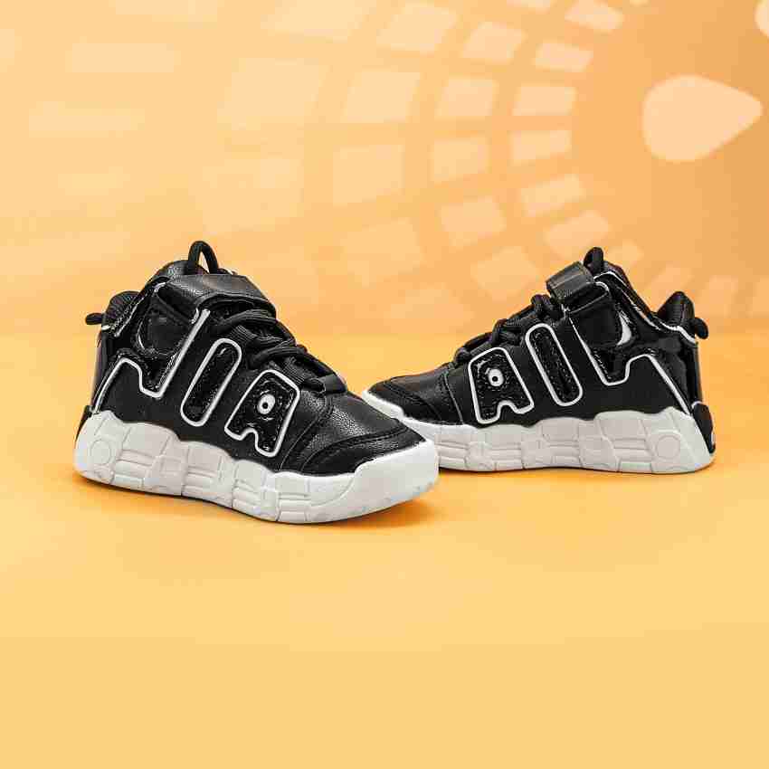 Boys black hot sale velcro sneakers