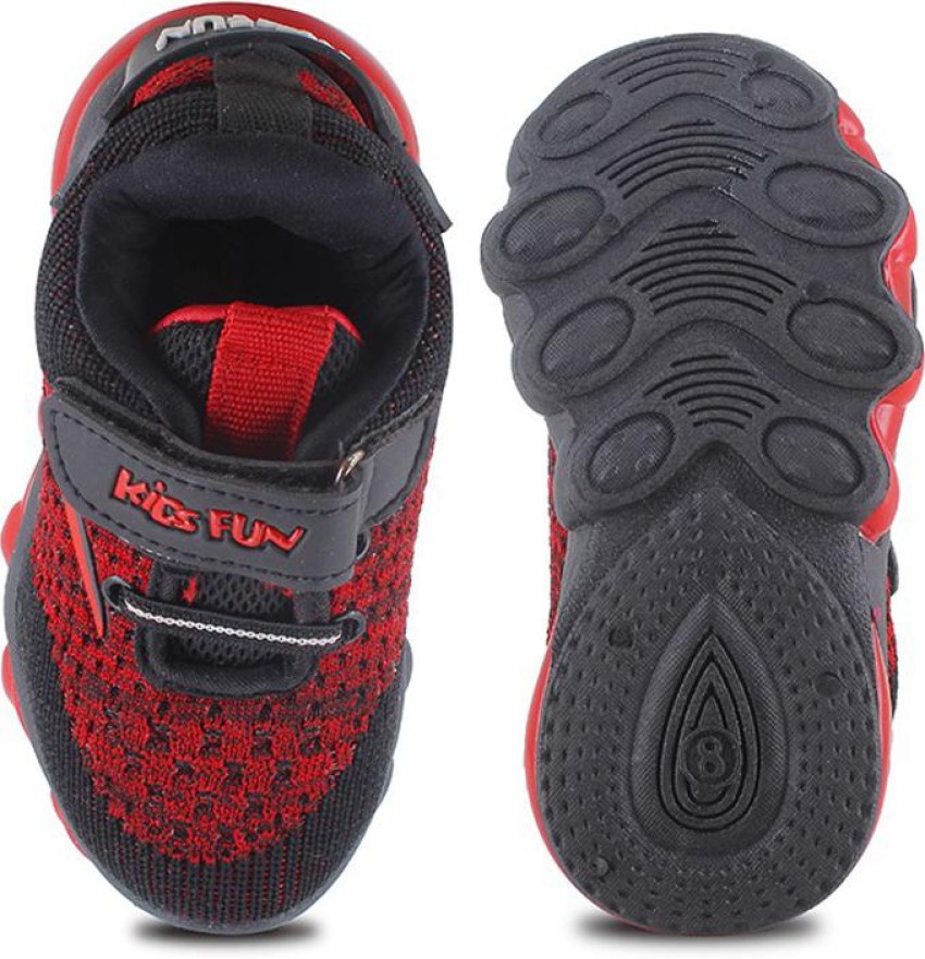 KIX Boys & Girls Velcro Running Shoes Price in India - Buy KIX