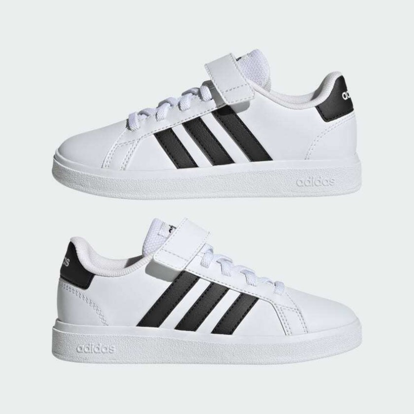 Girls white adidas clearance shoes