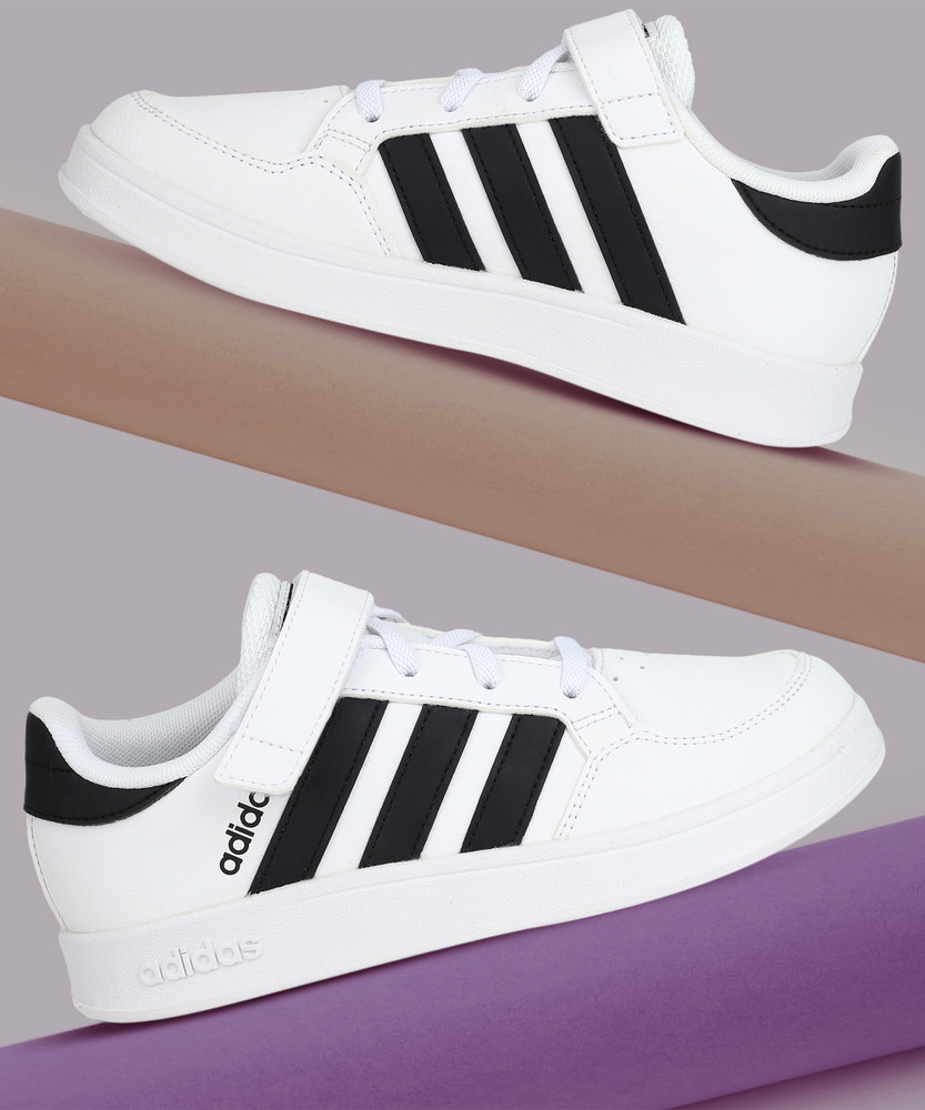 girls white adidas