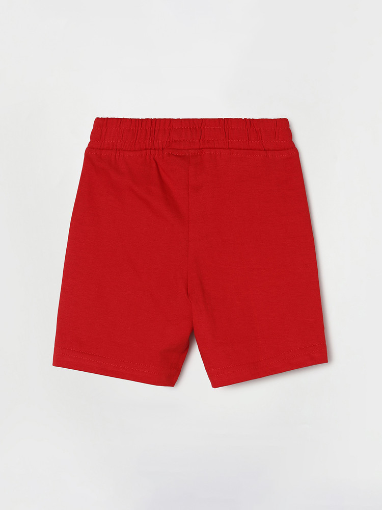 Red discount shorts juniors