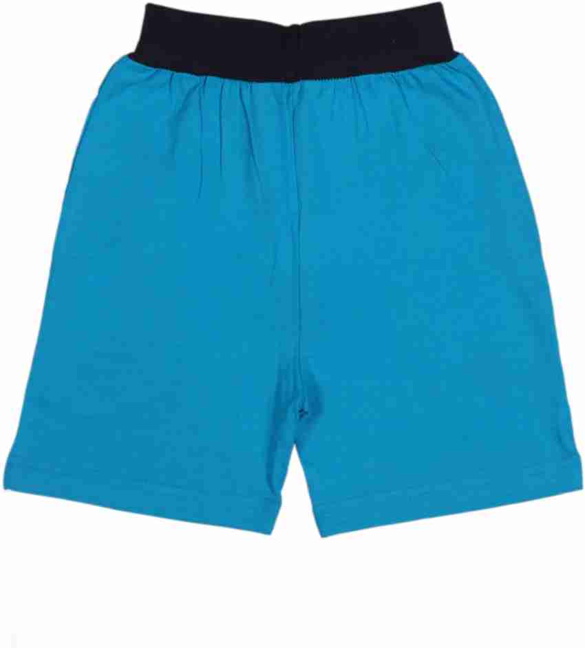 Multicolor Boys Shorts with Print & Pockets by Trendy Dukaan at Rs