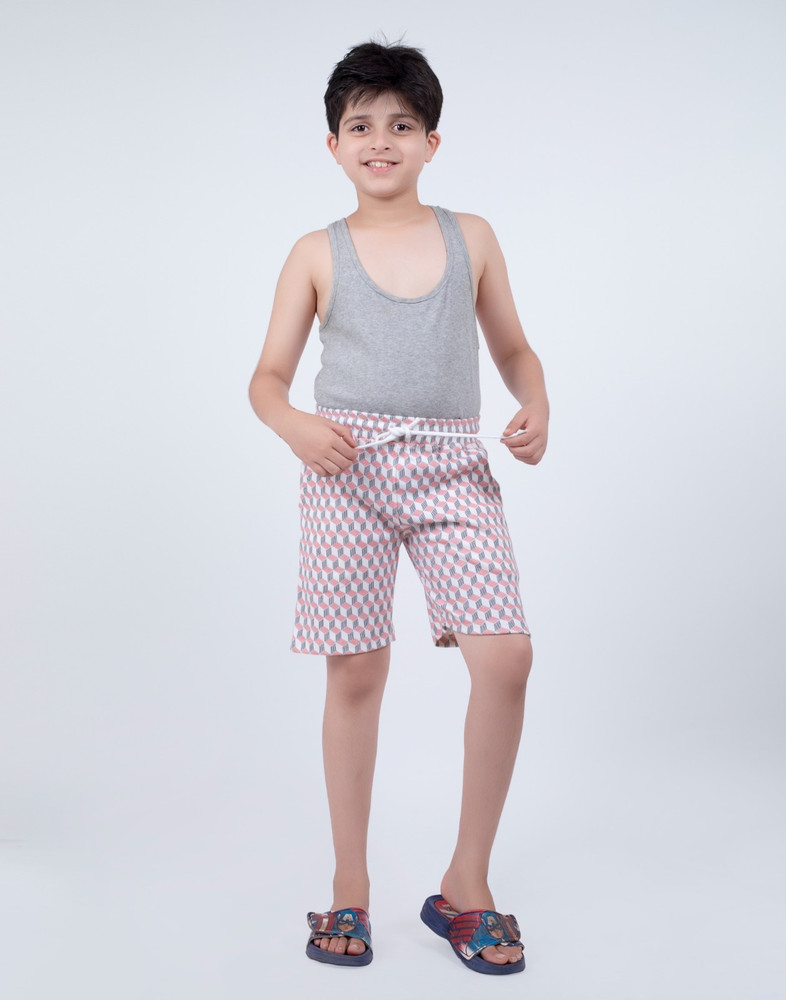 Trendy Jaas Short For Boys Casual Printed Cotton Blend Price in