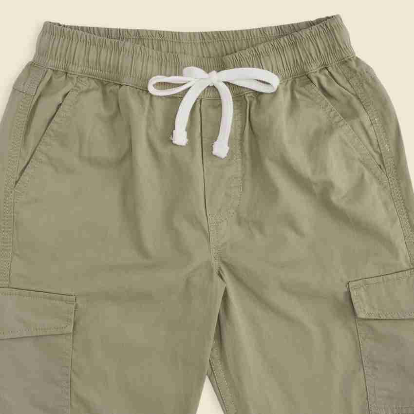 Pantaloons Junior Short For Boys Casual Solid Pure Cotton Price in