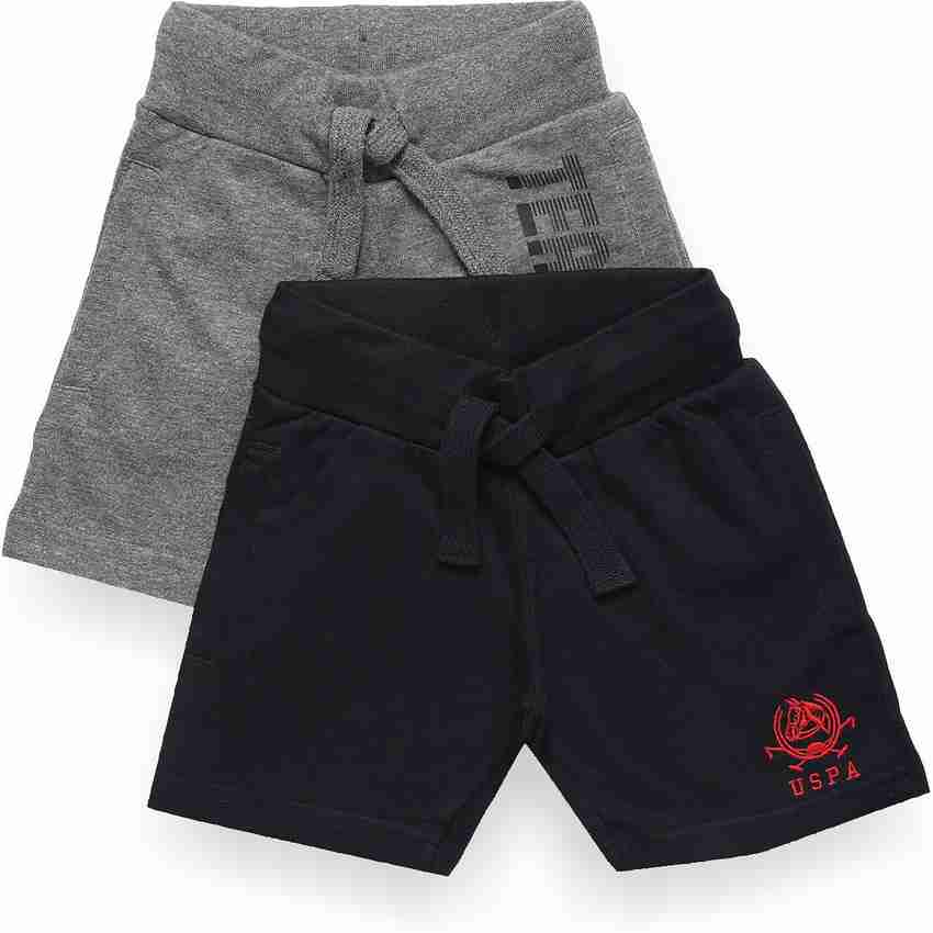 U.S. POLO ASSN. Short For Boys Casual Printed Pure Cotton Price in