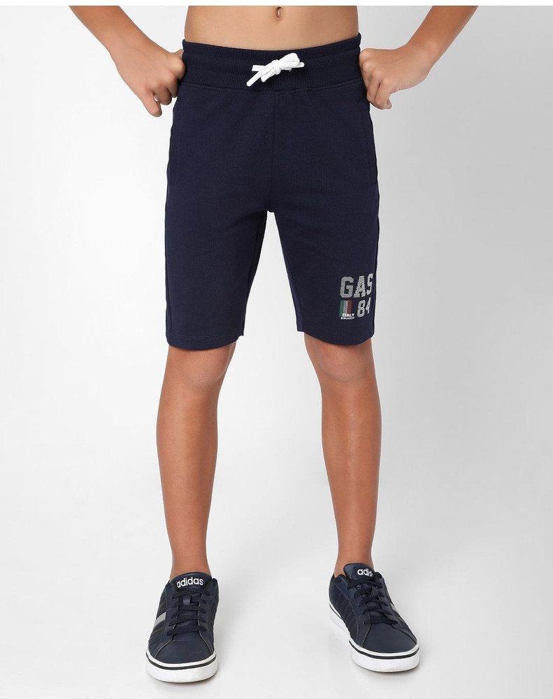 GAS Short For Boys Casual Printed Cotton Blend Price in India