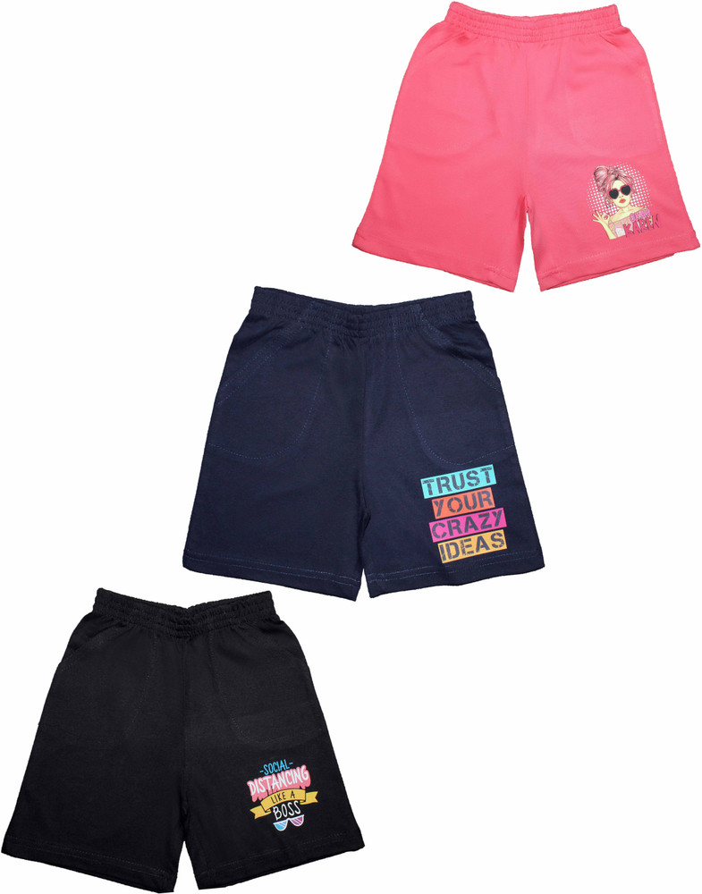 Verito Short For Girls Casual Printed Pure Cotton Price in India Buy Verito Short For Girls Casual Printed Pure Cotton online at Flipkart