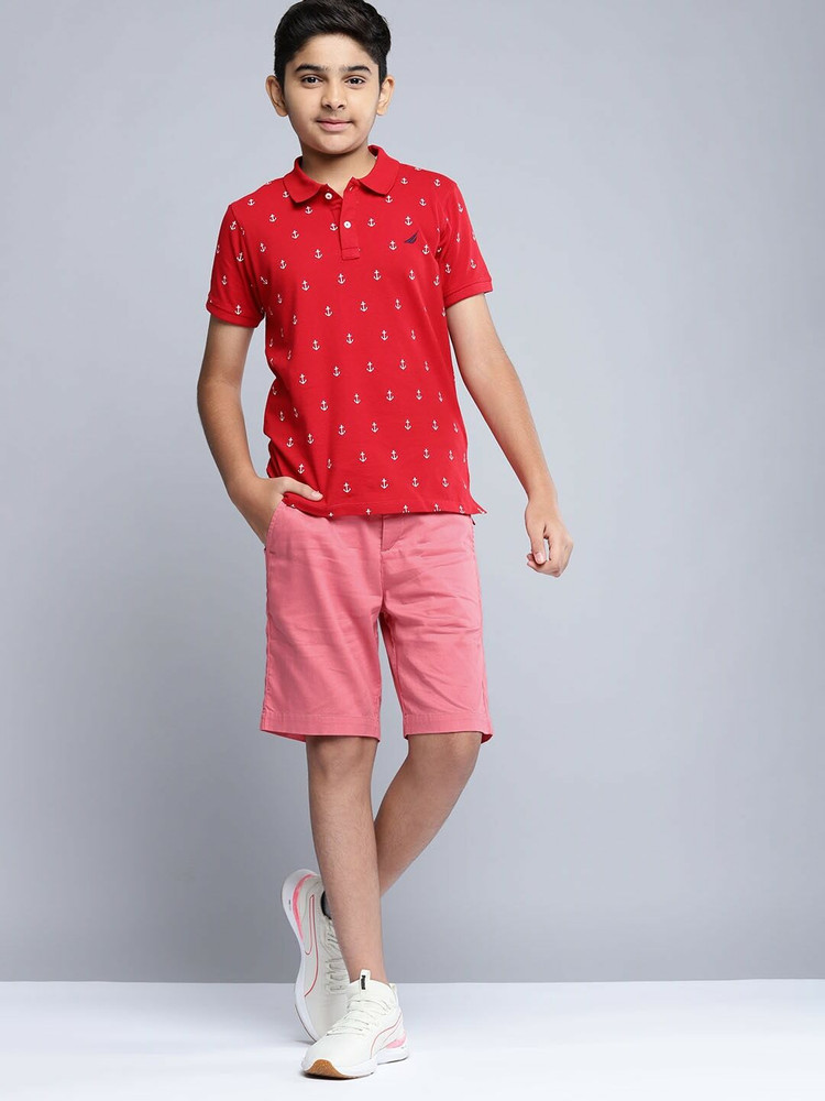 NAUTICA Short For Boys Casual Solid Pure Cotton Price in India Buy NAUTICA Short For Boys Casual Solid Pure Cotton online at Flipkart