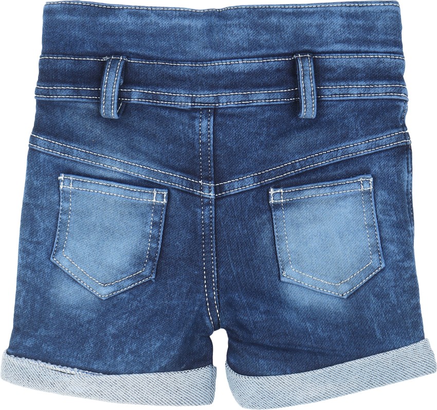Buy Sky Blue Shorts & 3/4ths for Girls by ARSHIA FASHIONS Online
