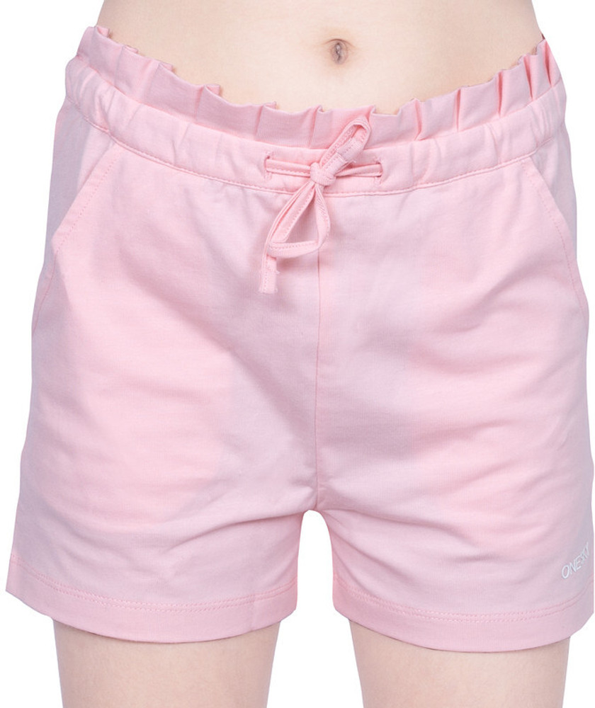 one sky Short For Girls Casual Solid Cotton Blend Price in India Buy one sky Short For Girls Casual Solid Cotton Blend online at Flipkart