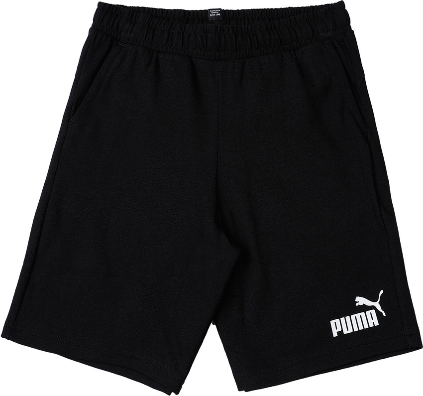 PUMA Short For Boys Casual Solid Cotton Blend