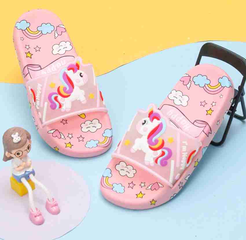 Girls kids best sale flip flops