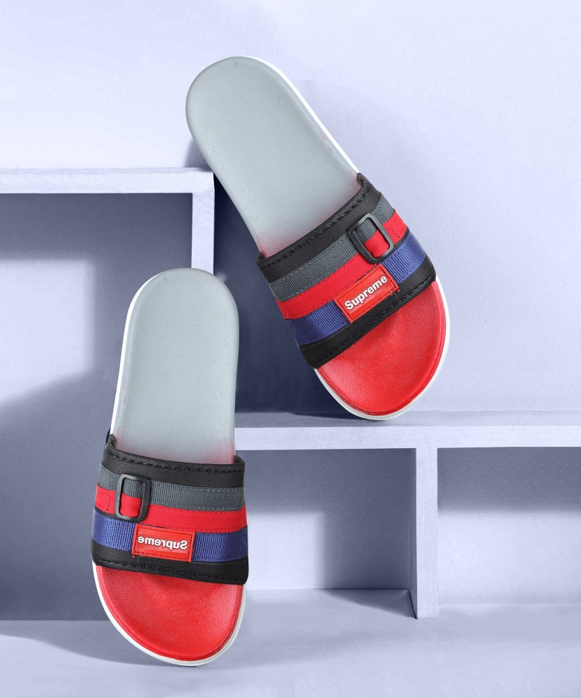 Supreme flip flops online real price