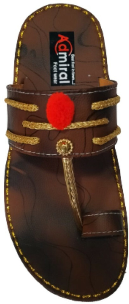 TK Creation Traditional kids sleeper for Boys Men Brown Sandals
