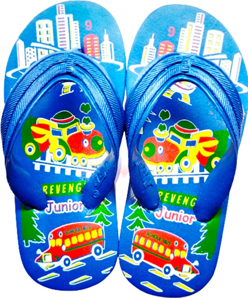 Revenge Boys Girls Slip On Slipper Flip Flop Price in India