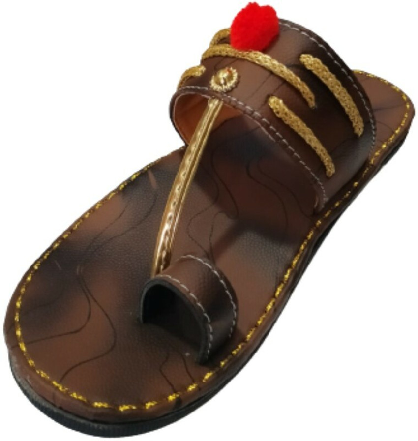 TK Creation Traditional kids sleeper for Boys Men Brown Sandals