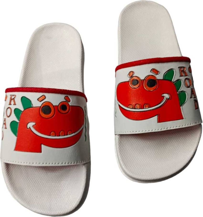 Childrens red online slippers