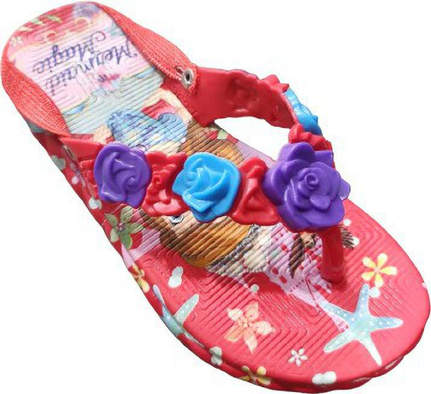 Girls mermaid hotsell flip flops