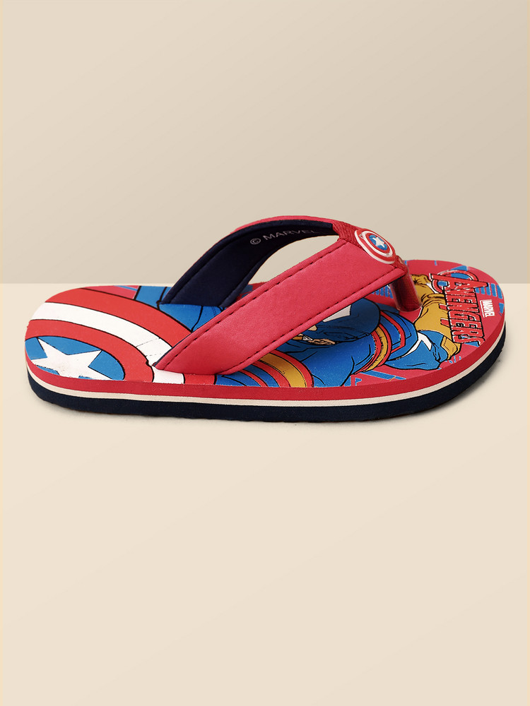captain america flip flops