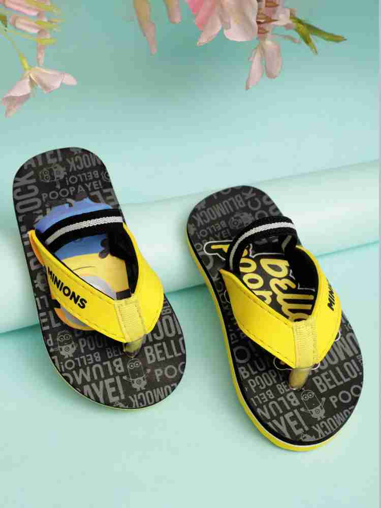 Buy Yellow Flip Flops & Slipper for Boys by KIDSVILLE Online