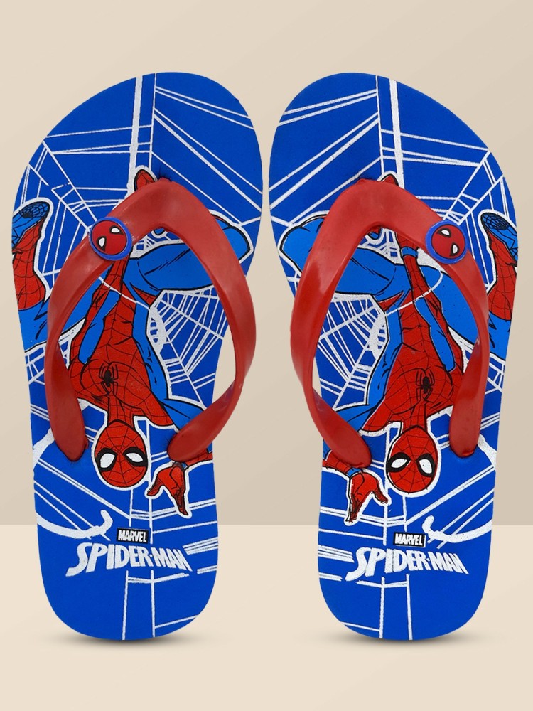 Spiderman By Kidsville Boys Slip On Slipper Flip Flop Price in