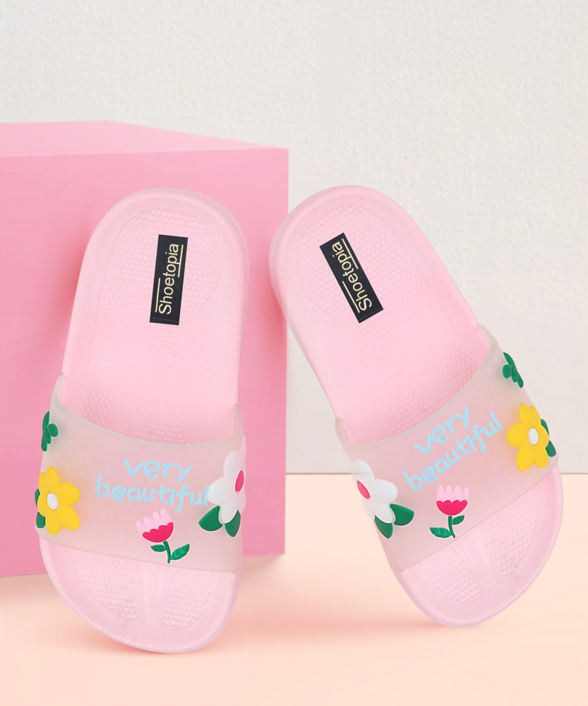 SHOETOPIA Girls Slip On Slipper Flip Flop Price in India Buy