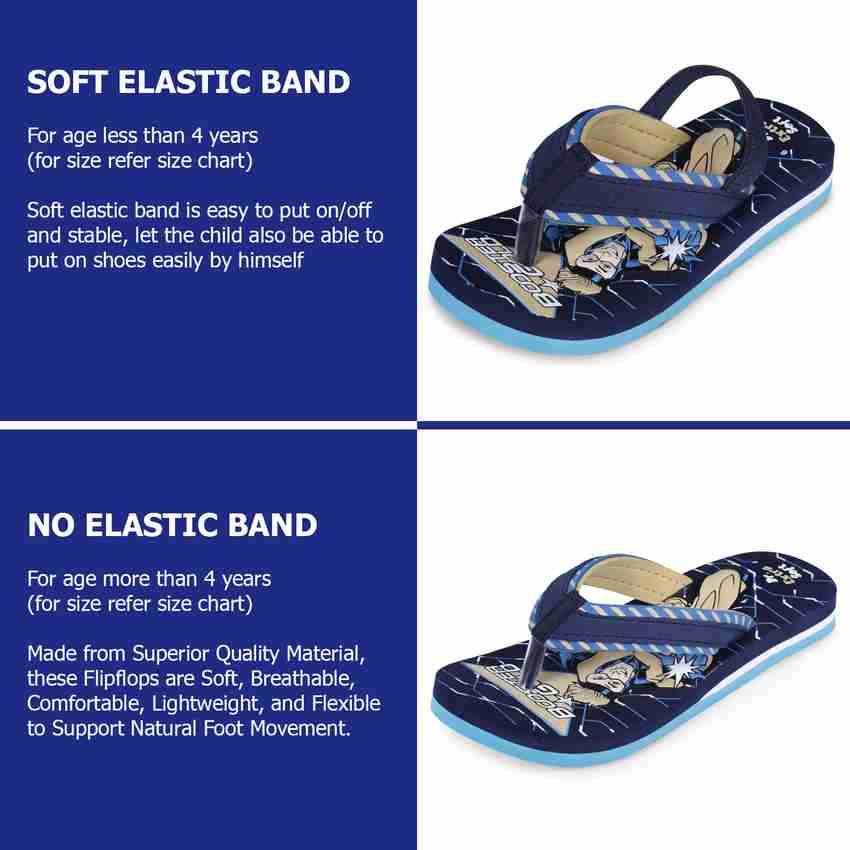 Boys flip flops size 4 on sale