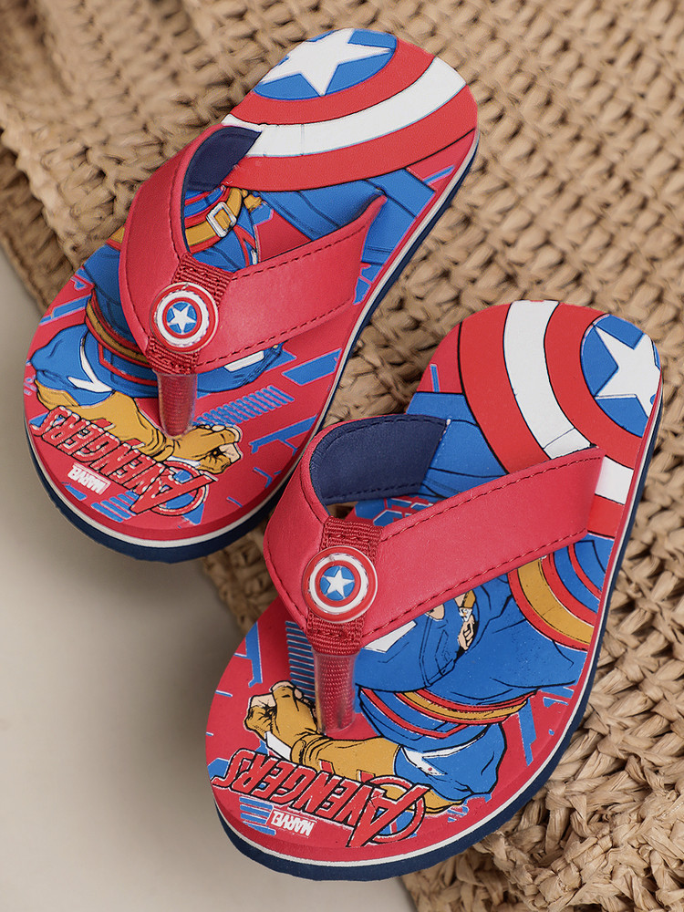 boys marvel slippers
