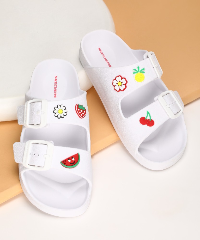 White slippers hot sale for girls