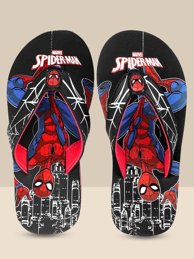 Spiderman By Kidsville Boys Slip On Slipper Flip Flop Price in