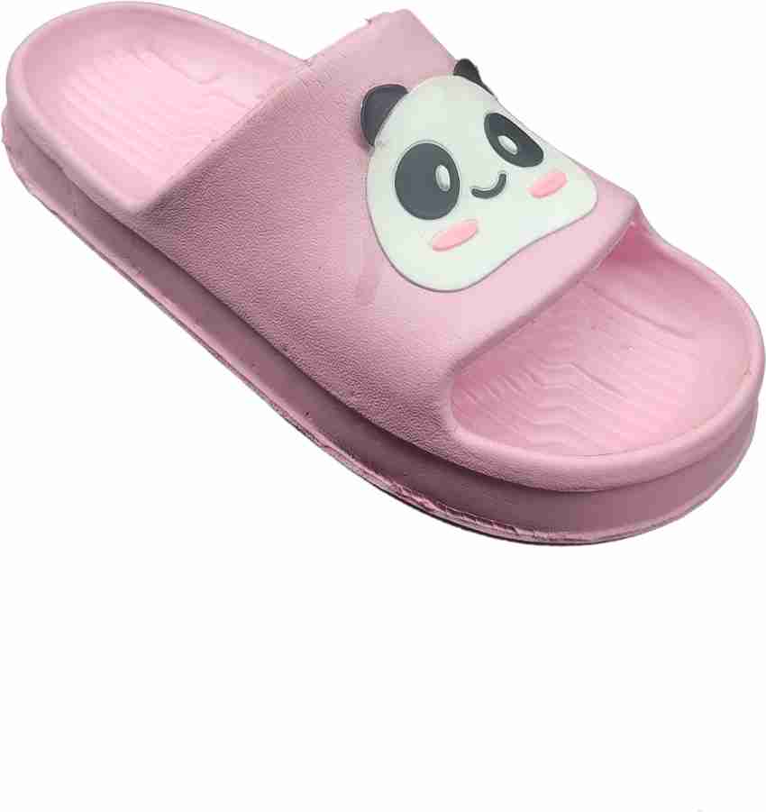 Girls panda hotsell slippers